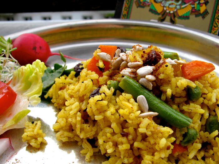 Veg Biryani Vegan Vegetable Biryani - The Lotus and the Artichoke