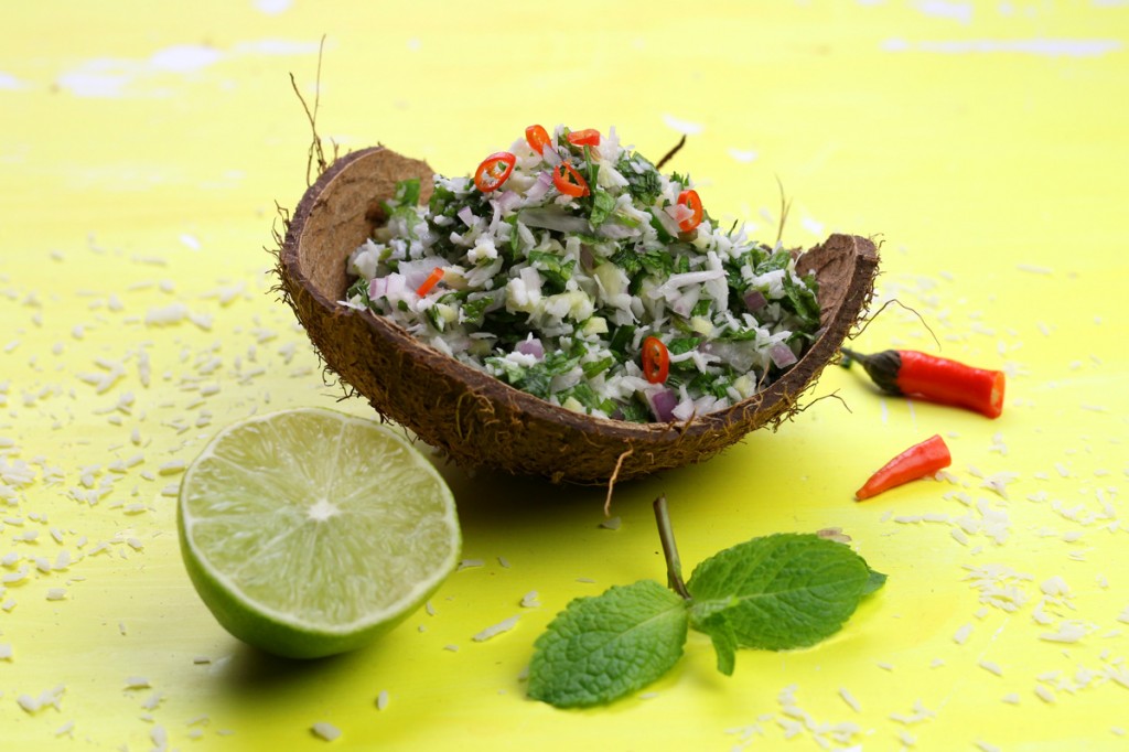 Mint Sambol - The Lotus and the Artichoke - SRI LANKA