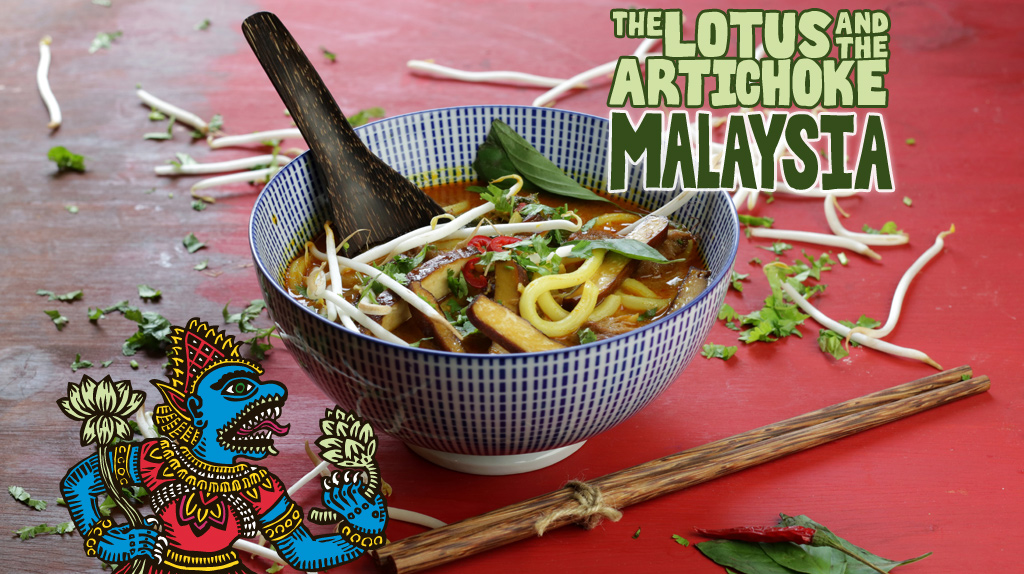 The Lotus and the Artichoke MALAYSIA vegan cookbook on Kickstarter
