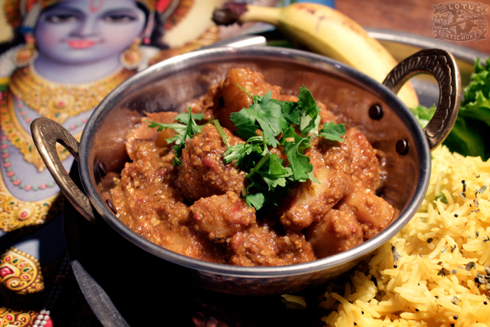 Dum Aloo – North Indian Tomato Potato Curry - The Lotus and the Artichoke
