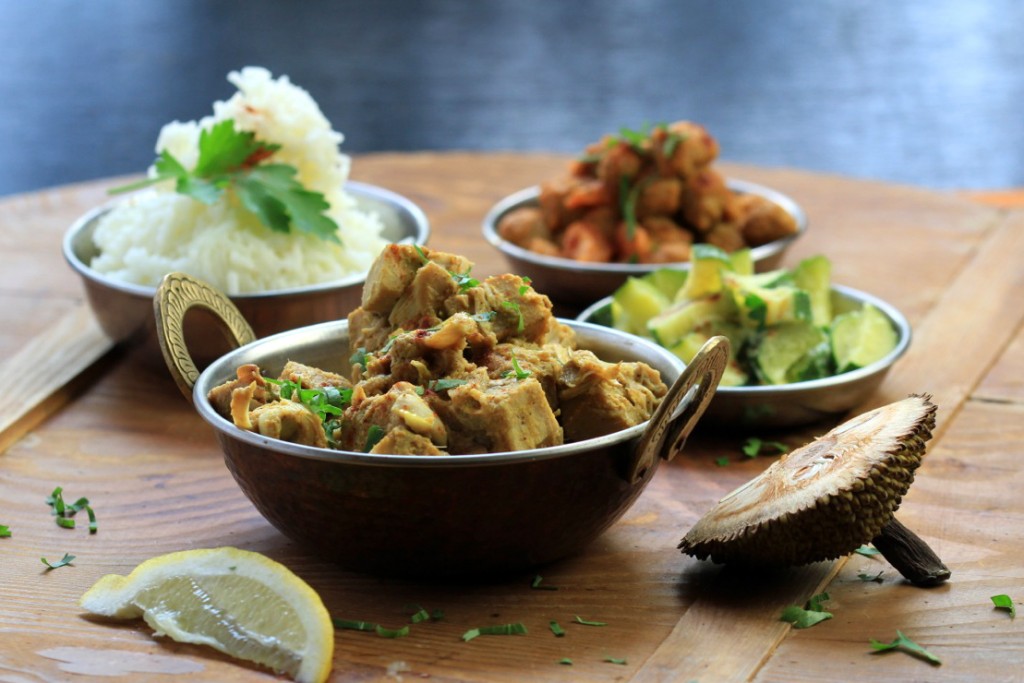 Jackfruit Curry Dinner from The Lotus and the Artichoke - SRI LANKA!