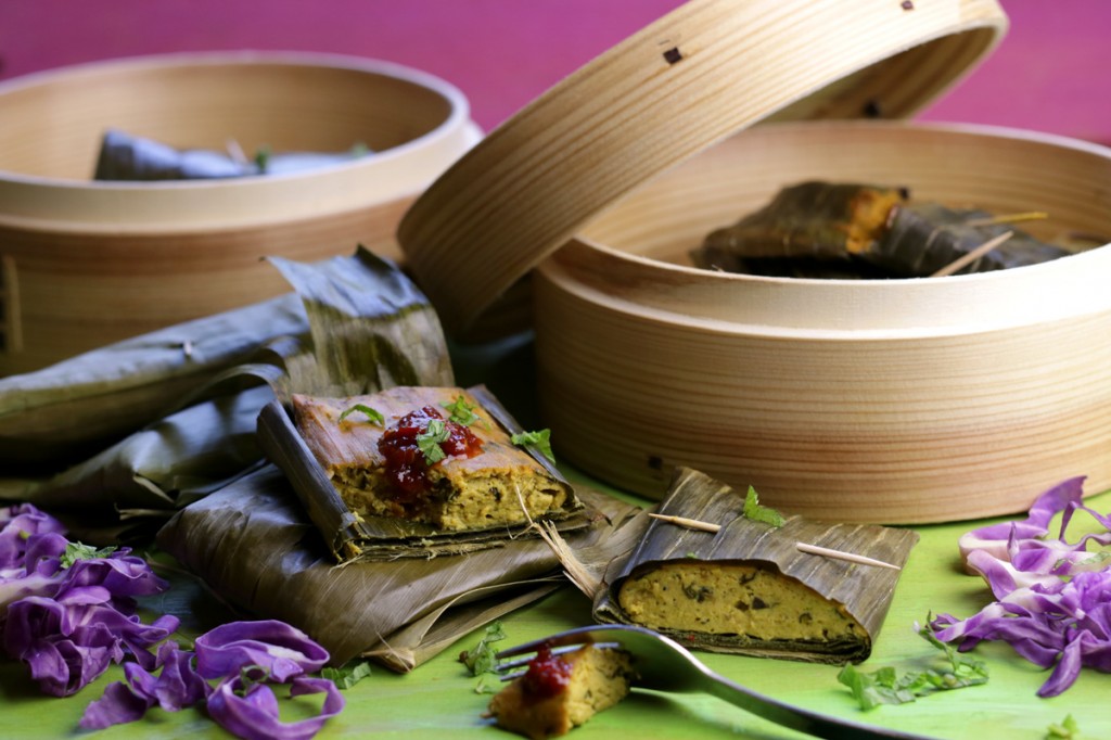 Otak from The Lotus and the Artichoke MALAYSIA vegan cookbook