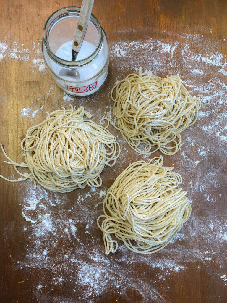 Chukkamen - homemade ramen noodles
